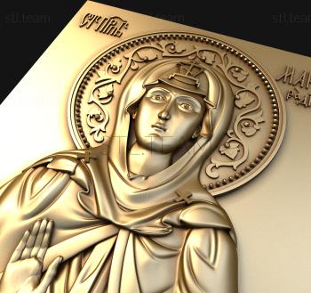 3D model Saint Mary of Radonezh (STL)
